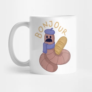 French Worm Mug